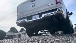 Flowmaster Flow Monster 42441-FM muffler on 2019 Ram 1500 DT 5.7 hemi eTorque. Exhaust snd start&rev