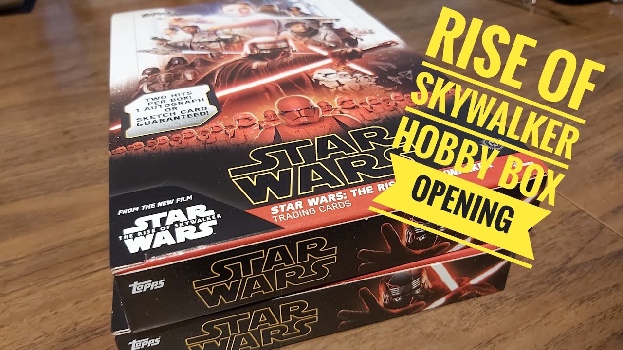 2019 Star Wars Rise of Skywalker Series 1 Hobby Box main image 0