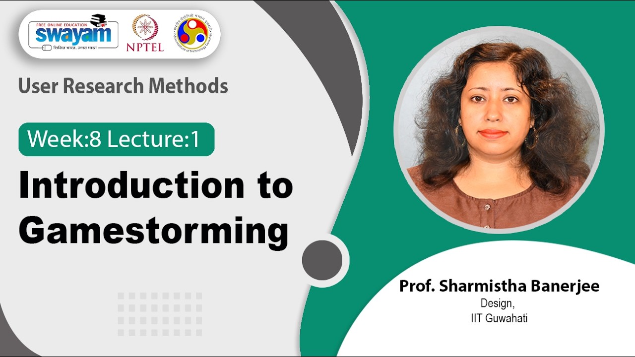 Lec 37: Introduction to Gamestorming