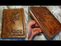 Making a Hand-tooled Leather Journal Cover | Leatherworking