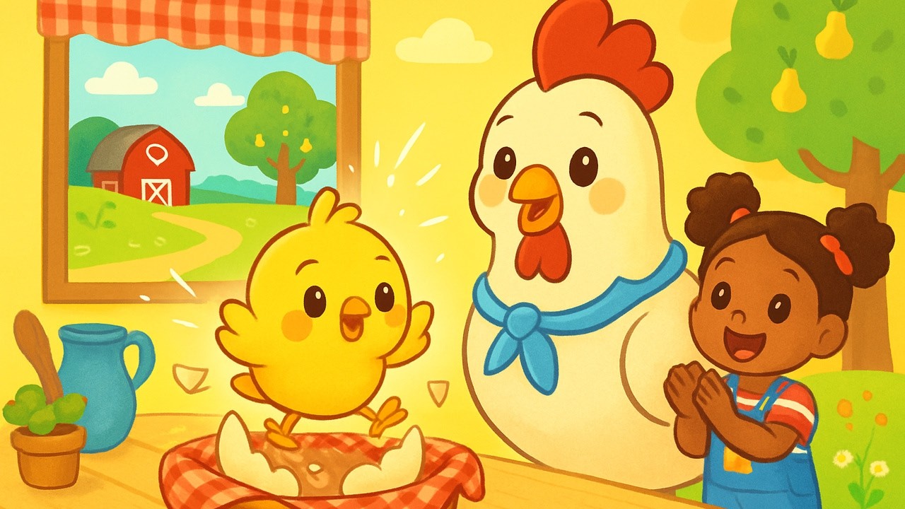 Canzone dell'Uovo - Il Pulcino Fa Cucù 🥚🐣🎶