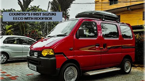 MARUTI SUZUKI EECO MODIFIED VANLIFE  ROOF BOX #VANLIFE #MODIFIED MODIFIED EECO
