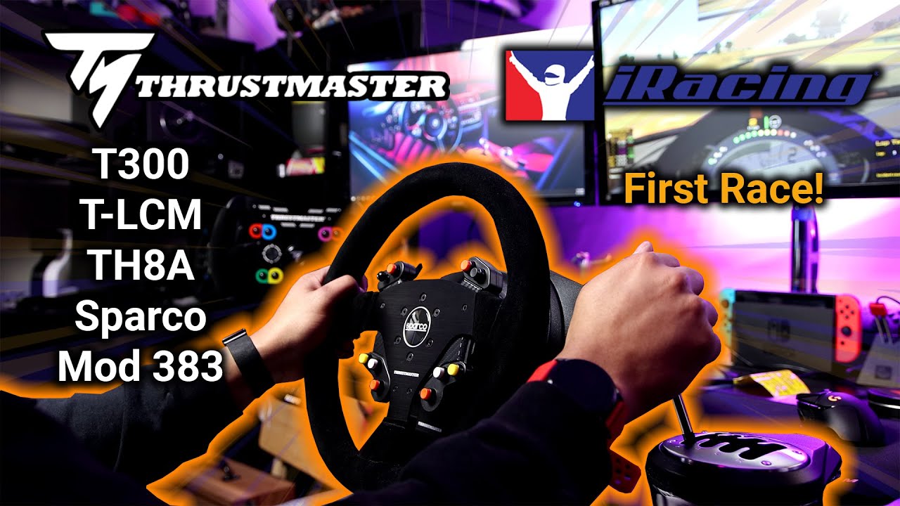 Thrustmaster T300, T-LCM Pedals