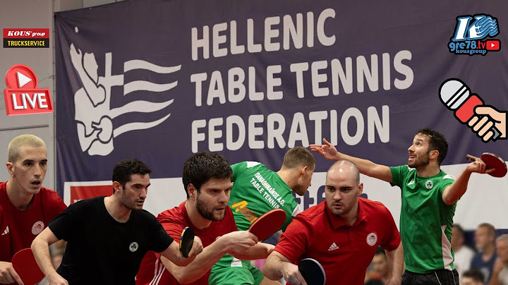 Panathinaikos vs Olympiacos Table Tennis Showdown 🏓 Greek Rivalry On Fire! 🟩 🟥