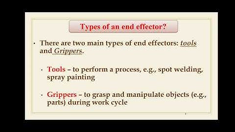 End effectors