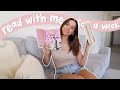 mood read with me for a week   hosting! *reading vlog*