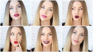 Estee Lauder Pure Color Envy Lipsticks Collection Review & Swatches!