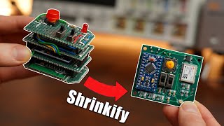 This credit card sized PCB can SAVE YOUR LIFE! (Shrinkify your projects with a 4 Layer PCB)