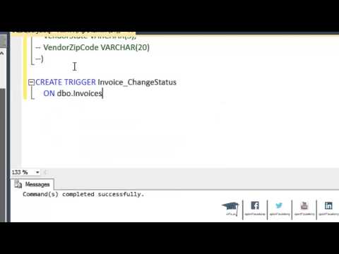 SQL Server - How to Create Trigger (tr)
