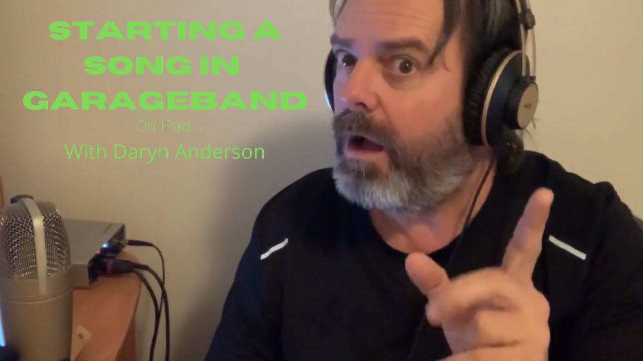 Starting a song in GarageBand | with Daryn Anderson