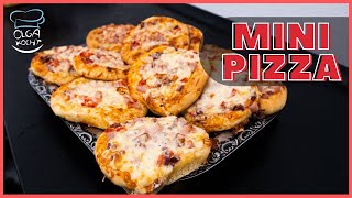 Einfaches MINI PIZZA Rezept 