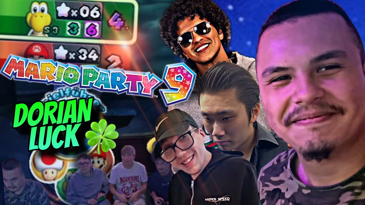 Dorian Luck 🍀 4/5 | Mario Party 9💫| Mit Tobias, Leo und Vincent