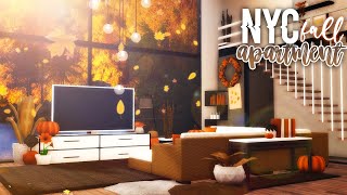 NYC Autumnal Apartment | Bloxburg | Speedbuild | mxsqru