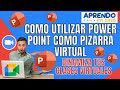 COMO UTILIZAR POWER POINT/COMO PIZARRA DINAMICA PARA TUS CLASES ONLINE//SUPER FACIL//APRENDO EN CASA