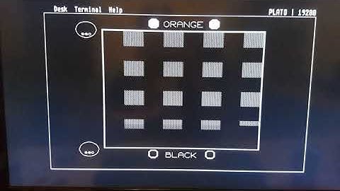 PLATOTERM for Atari ST on real hardware (1040STF)