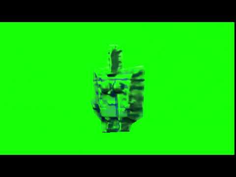 spongebob-metal-wall-green-screen