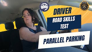 Utah DLD Road Skills Test Mandatory Maneuvers  Parallel Parking Single Camera Views