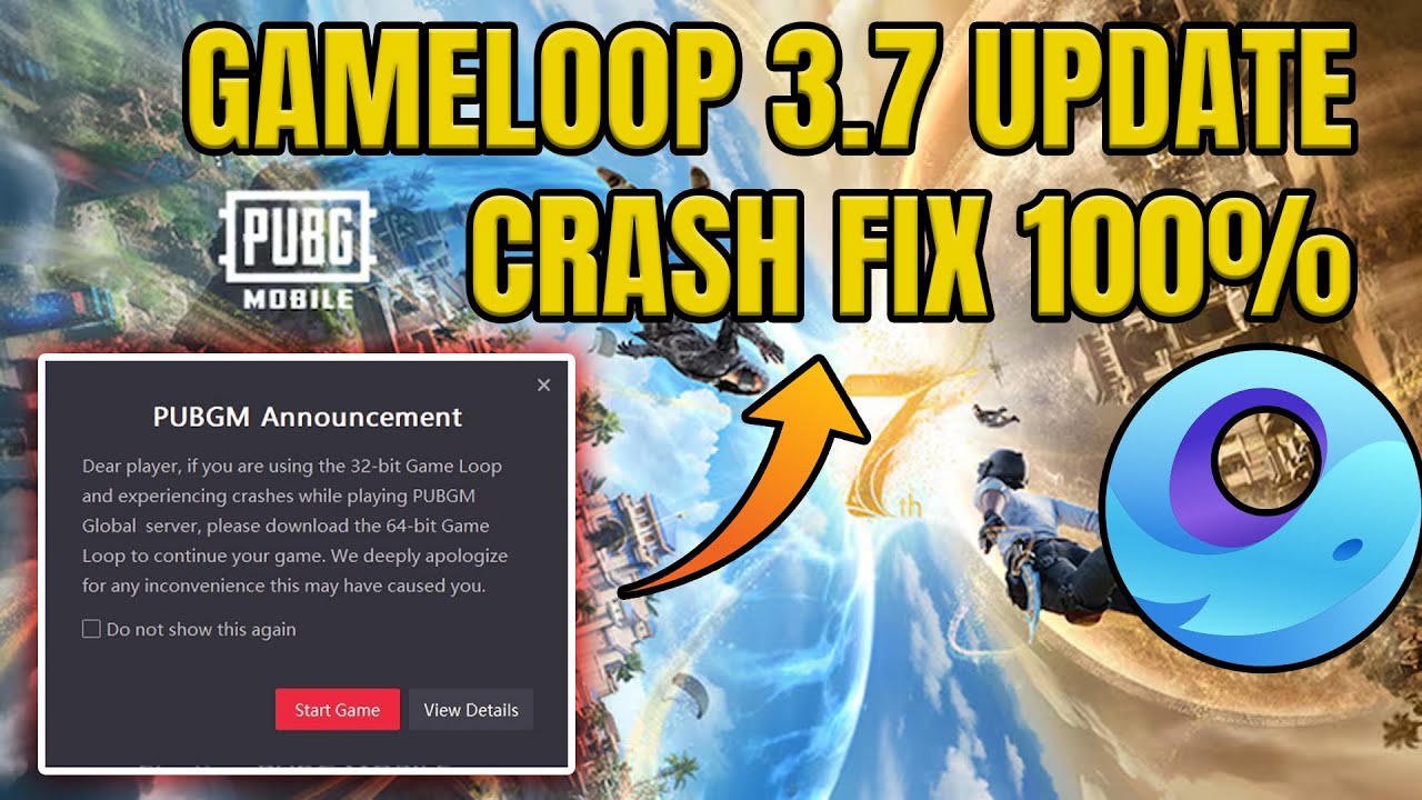Fix PUBG CRASHES With New Gameloop 3.7 Update - YouTube