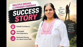 Job after Career Break | Success Story | Tanuja