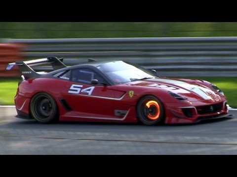 2012 Ferrari 599XX Evoluzione PURE SOUND & Glowing Brakes