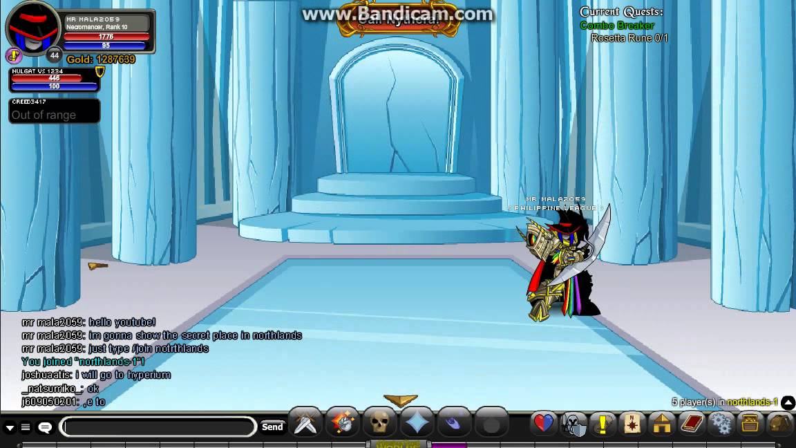 =AQW=secret place in northlands