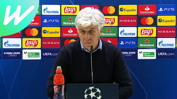Real Madrid 3-1 Atalanta (4-1 agg) | Gian Piero Gasperini | Last 16 | UCL | 2020/21 | UCL Presser