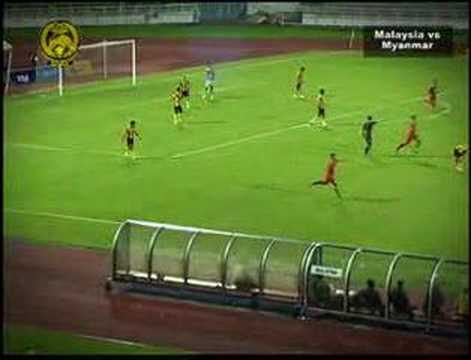 Myanmar beat Malaysia (2-1),39-th Merdeka