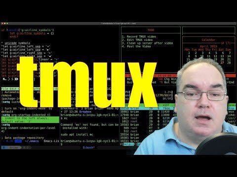 Run Multiple Command Line Apps at once Using Tmux Terminal Multiplexer