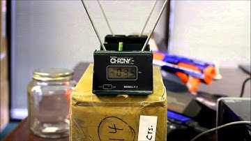 Unleashed Solid Stage 3 Kit FPS Tests for Nerf Retaliator by Orange Mod Works