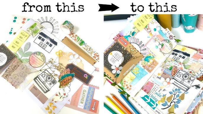 JOURNALING WITH JUNK, Weekly Junk Journal