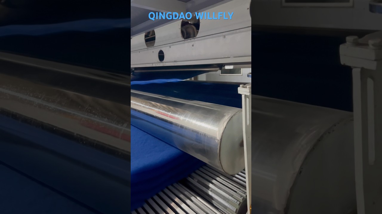 Needle-Punched Exhibition Carpet Production | Nonwoven Flooring