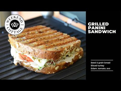 Video: How To Make A Panini Sandwich