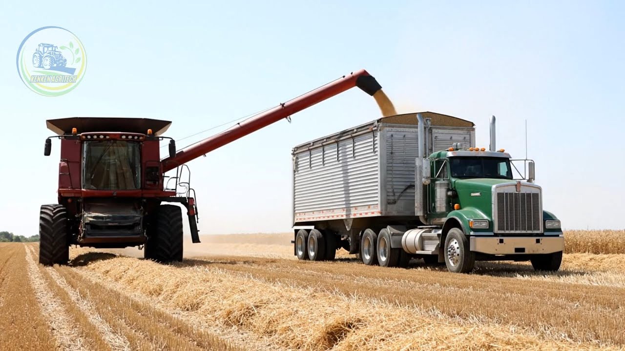 Golden Dream Across the Wheat Fields | Agriplex Combine & the Perfect Harvest Symphony