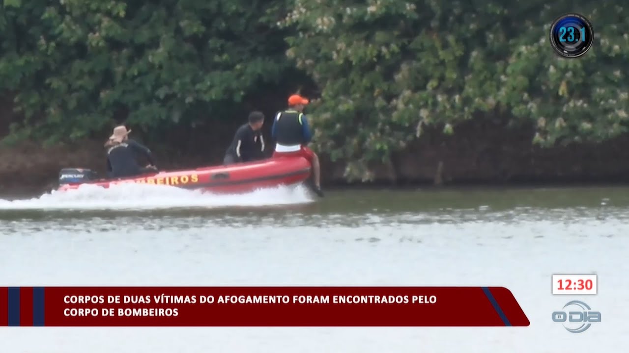 Corpos de duas vítimas de afogamento são encontrados por Bombeiros 12 09 2023