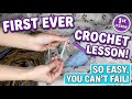 How to do crochet for beginners lesson 1st #crocheting #crochetpattern #vlogger #home #haven #easy