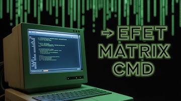 🟩 Défiler des chiffres comme dans Matrix avec CMD 💻💥