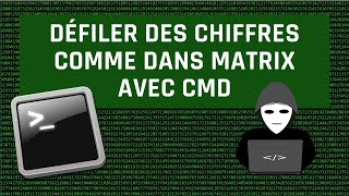 Défiler des chiffres comme dans Matrix avec CMD screenshot 4