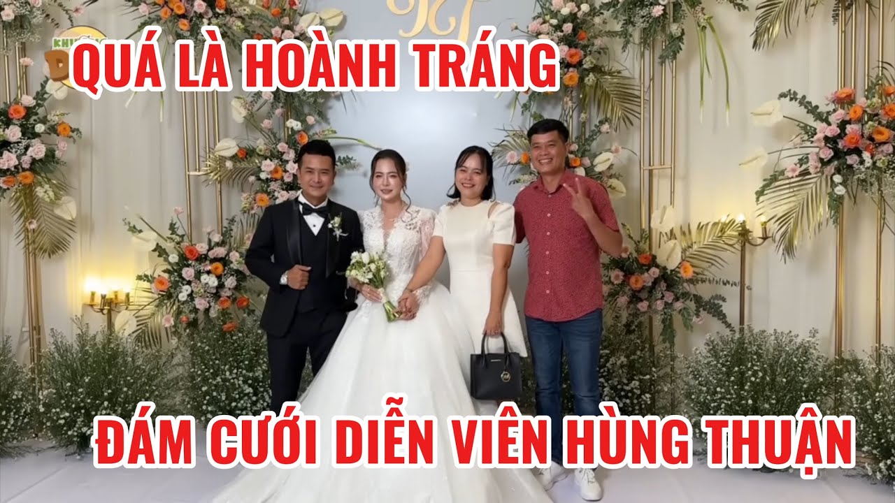 Khương Dừa dự đám cưới diễn viên Hùng Thuận, bé An của Đất Phương Nam làm chú rể quá đẹp trai