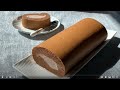 Chocolate Cake Roll  / Swiss Roll Cake/  Cream Cake Roll/Cocoa Cake Roll
