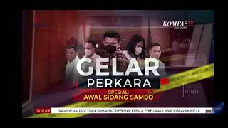 OBB Gelar Perkara Spesial: Awal Sidang Sambo Di Kompas TV (2022 - 2023)