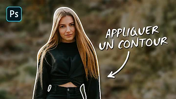 Comment faire le Contour d'une image sur Photoshop ?