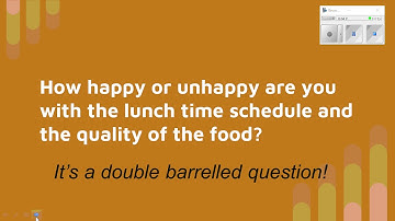 Creating a Survey and Avoiding Bias