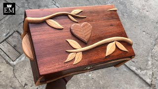 HOMENAJE  A MI PADRE : CAJA DE RECUERDOS INSPIRACIÓN 'ART NOUVEAU'