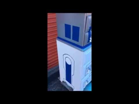 D I Y Custom Star Wars R2 D2 Dresser Youtube