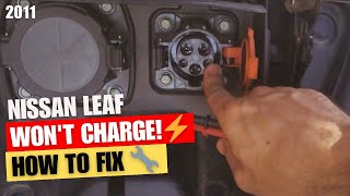 Nissan Leaf won't charge!⚡️How to Fix 🔧