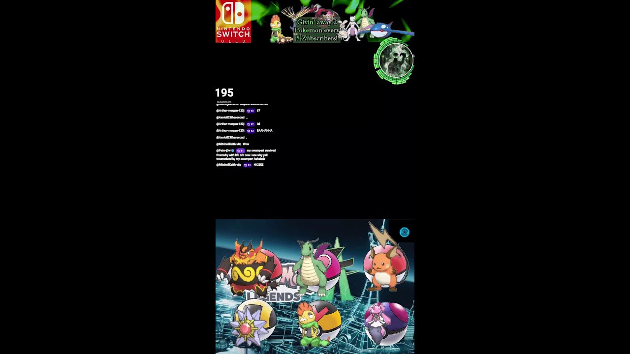 🟢🎮Tournament Practice! Playin' Pokémon Legends: Z-A On the Nintendo Switch OLED!