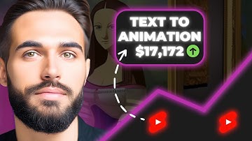 How I Converted Text to Animation Videos For Free! | (Earn *$17,172*)!