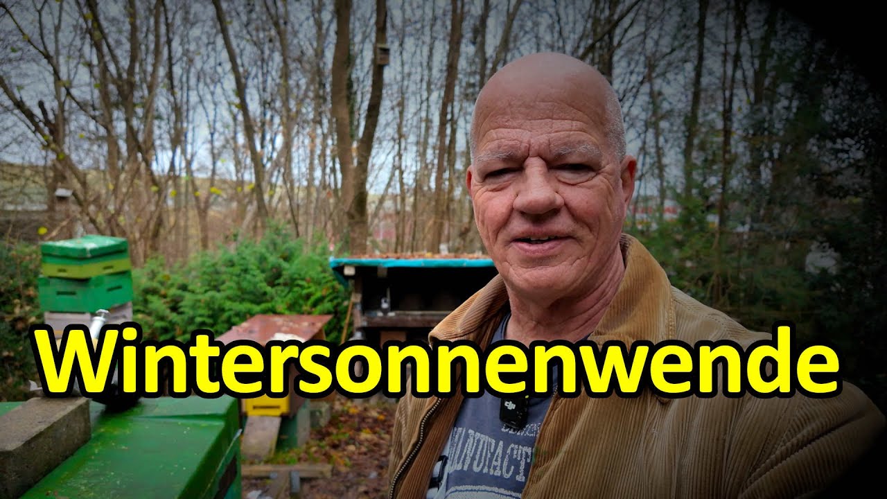 Mit den Bienen und der Natur geht es bergauf: Wintersonnenwende! 