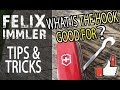 13 uses of the SAK hook & a unique modifying trick - Victorinox Tips & Tricks (28/40)