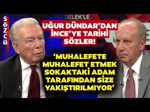 Uğur Dündar'dan Muharrem İnce'ye Tarihi Sözler! İşte Dündar'ın Çarpıcı Çıkışı